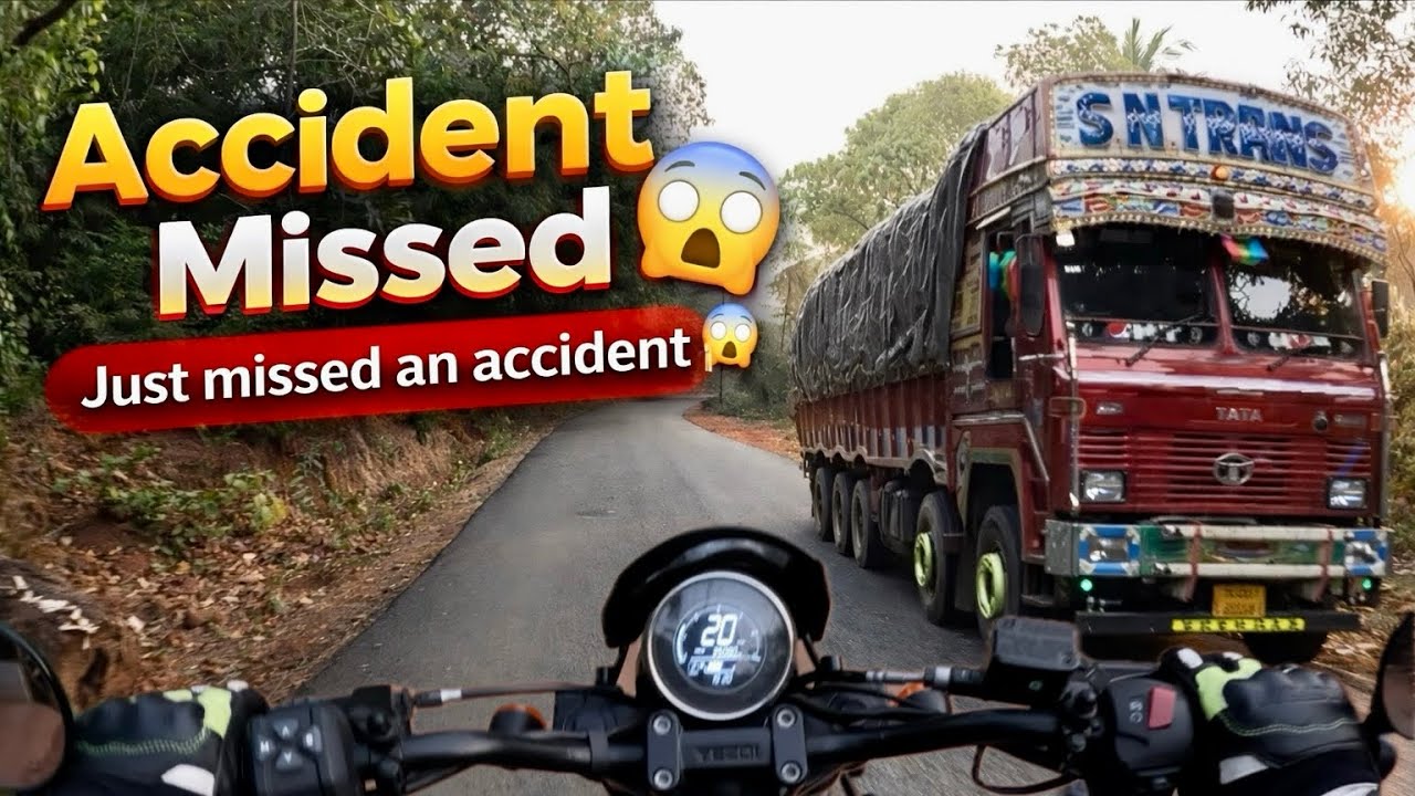 Seconds Away From an Accident! | Gokarna Return Ride | Ep 11