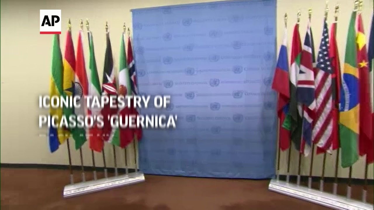 Iconic tapestry of Picasso's 'Guernica' back at UN