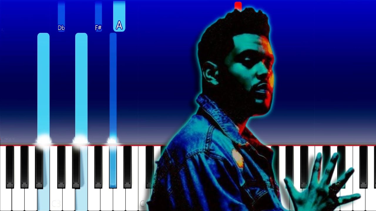 The Weeknd - DIE FOR YOU (Piano Tutorial)