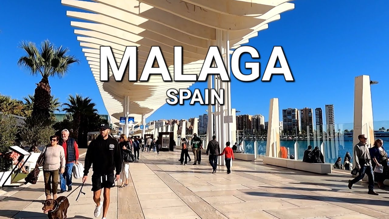 Malaga Spain Wonderful City - Walking Tour December