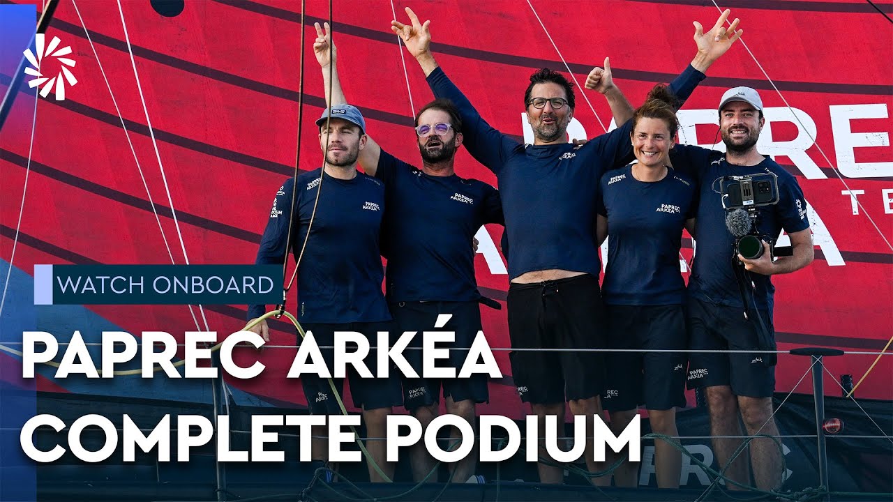 Paprec Arkéa complete Cartagena Podium in The Ocean Race Europe