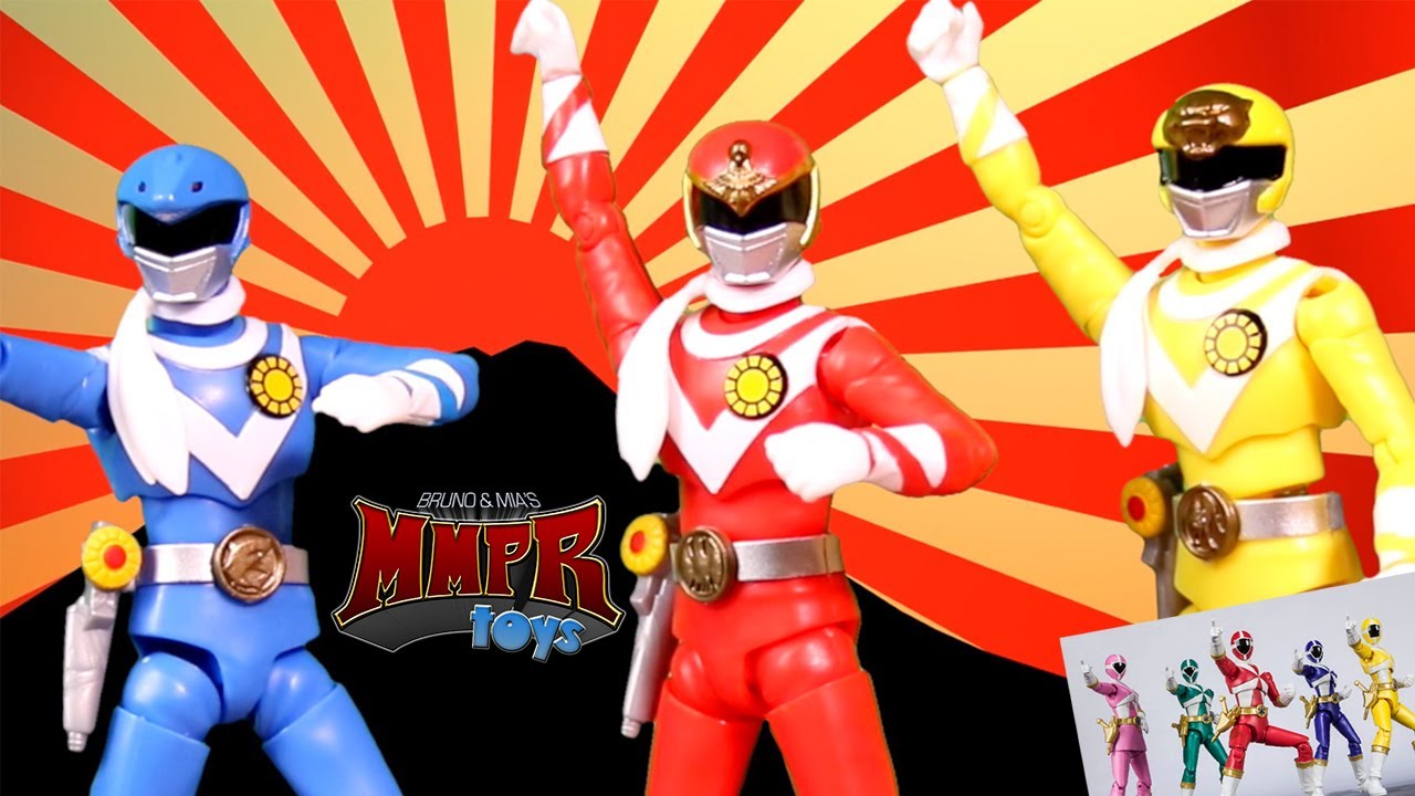 Sun Vulcan Shodo Super Box Figures (GoGoFive - Power Rangers Lightspeed Rescue Next)