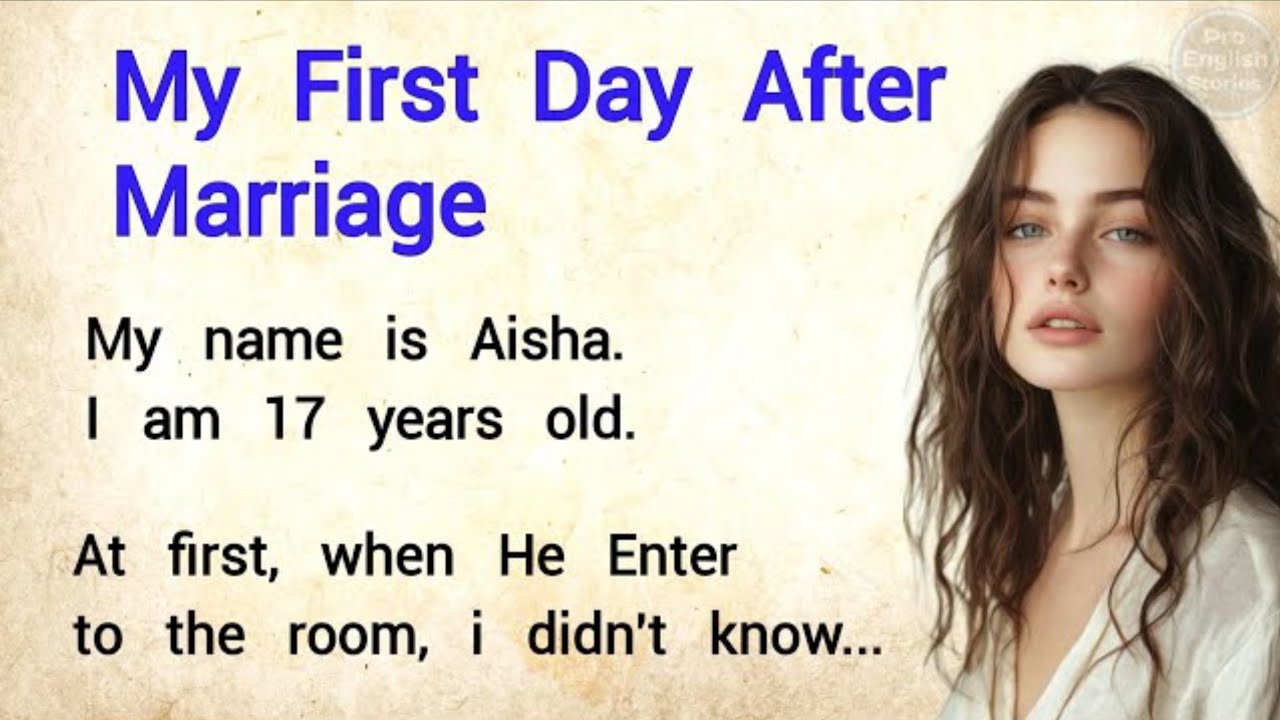 My First Day After Marriage ☑️ | Emotional English Stories 💔 Night Time Stories for Listening 