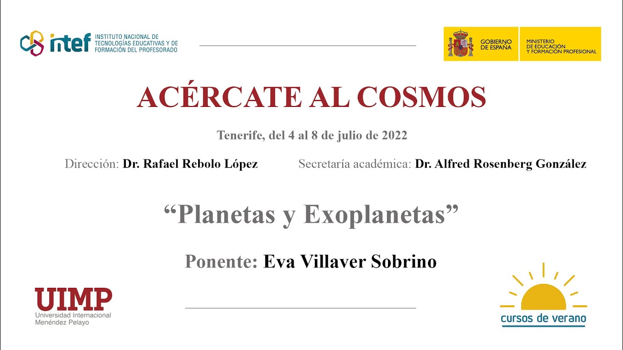 Planetas y exoplanetas - Eva Villaver