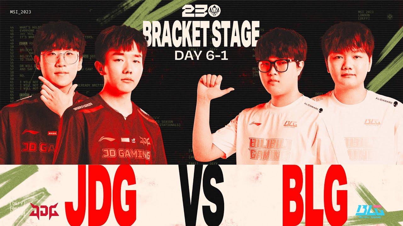 JDG vs. BLG 매치 하이라이트 | 브래킷 스테이지 Day6 | 2023 MSI