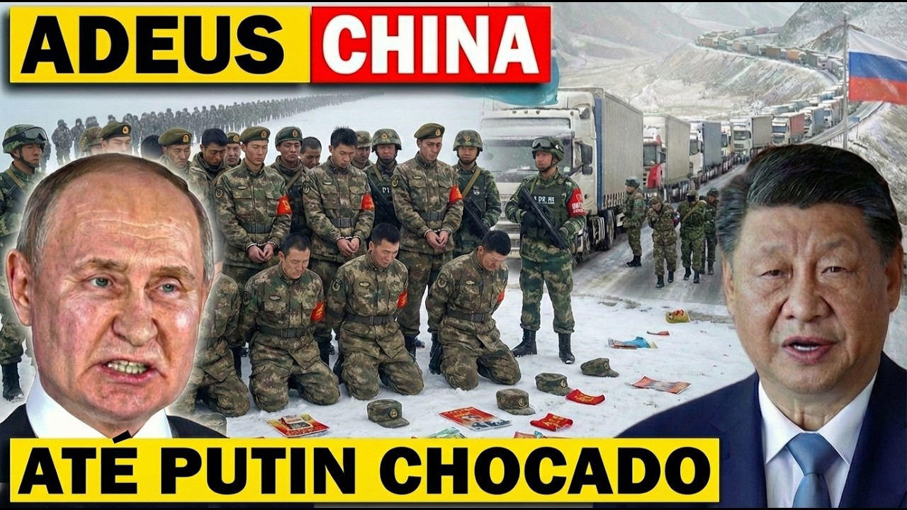 Elo Vital da Rússia com a China SUMIU! Xi CORTA Repentinamente Remessa Militar