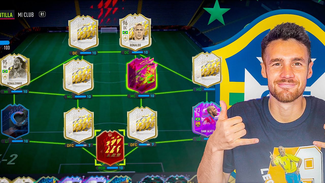 LA MEJOR BRASIL DE LA HISTORIA EN FIFA 22 !!