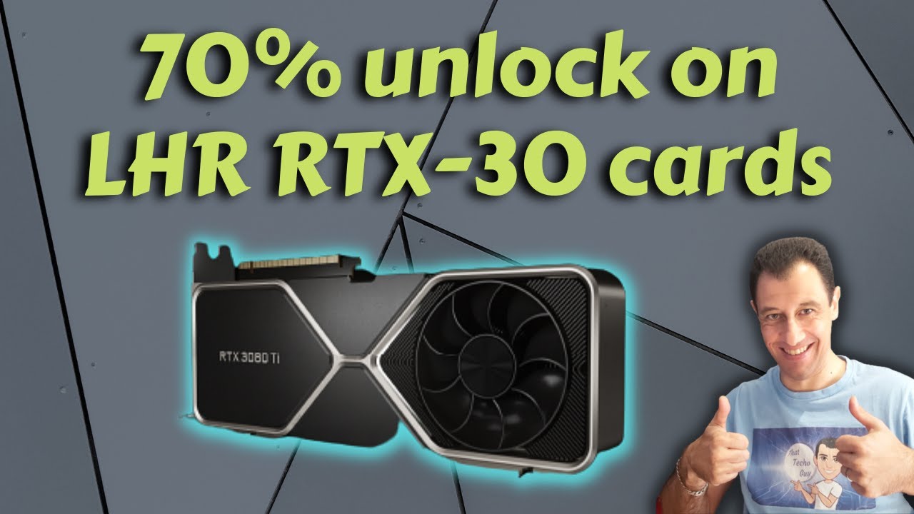 LHR RTX-30 Series Cards | Unlock up to 70% hashrate on ETHash using NBMiner