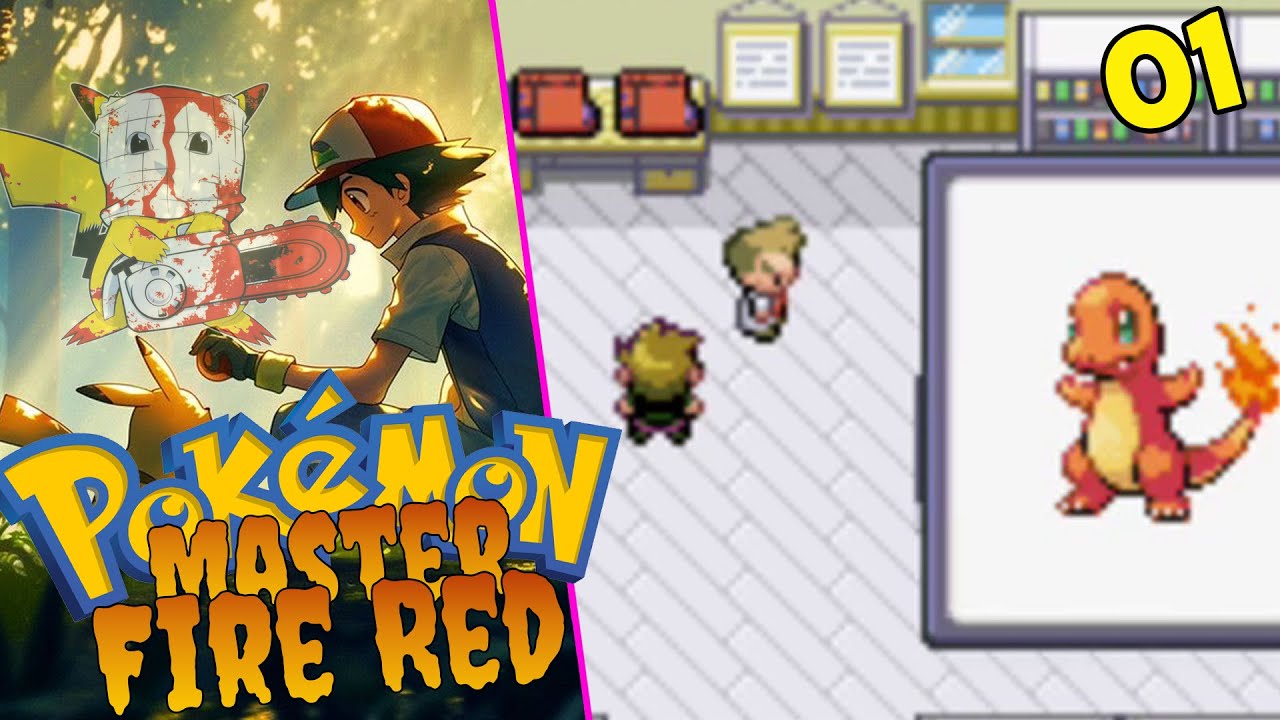 Pokemon Master Fire Red GBA Part 1 | Pokemon Journey |