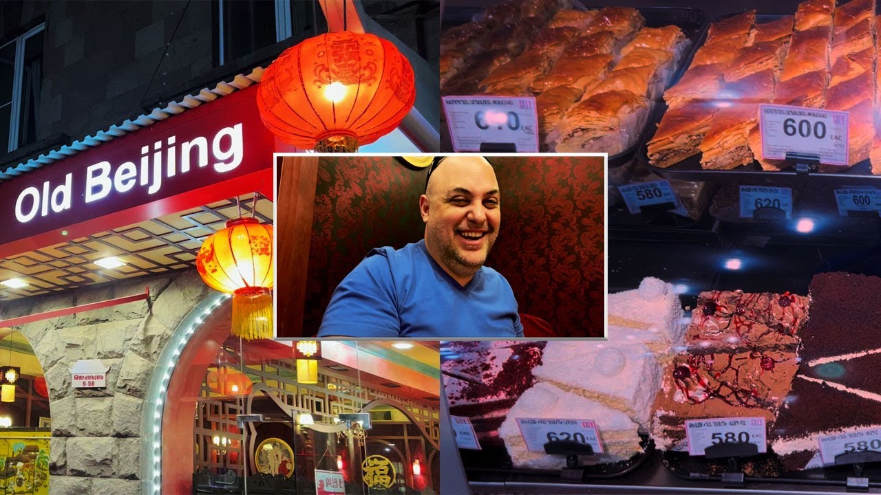 Trying Chinese Food in Armenia!  Exploring a Yerevan Grocery Store!