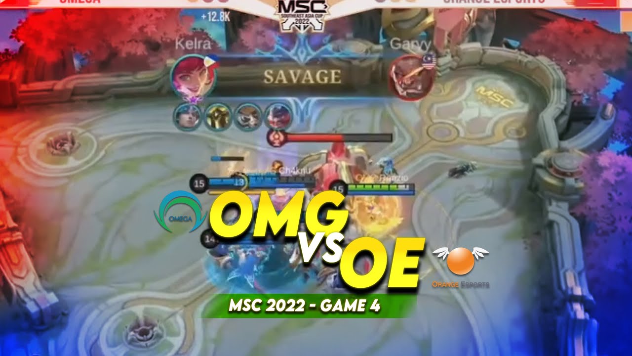 SMART OMEGA VS ORANGE ESPORTS GAME 4 | MSC 2022