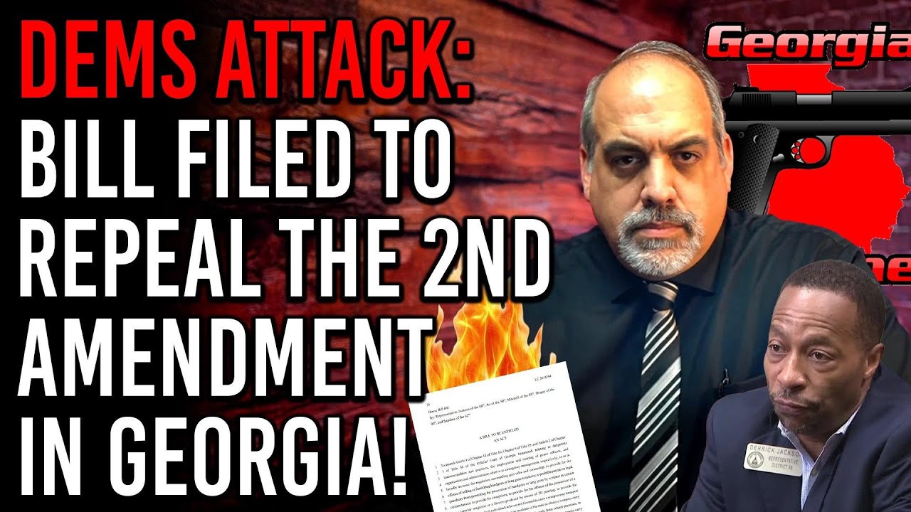 🚩 Georgia Alert: House Dems File Gun Control Mega Bill!