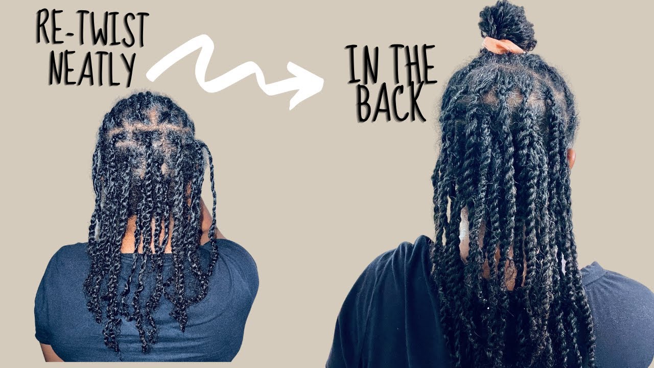 How to Neatly Twist the Back of Your Head