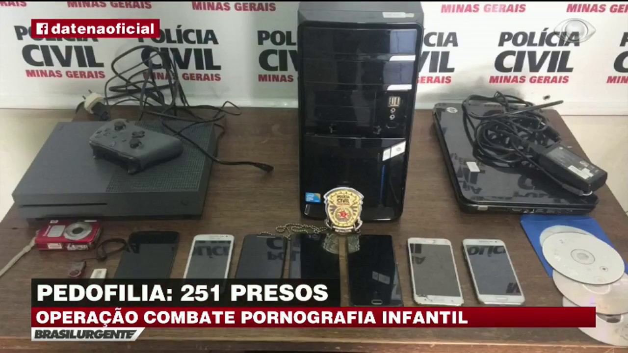 Mais de 200 pedófilos são presos em operação da polícia