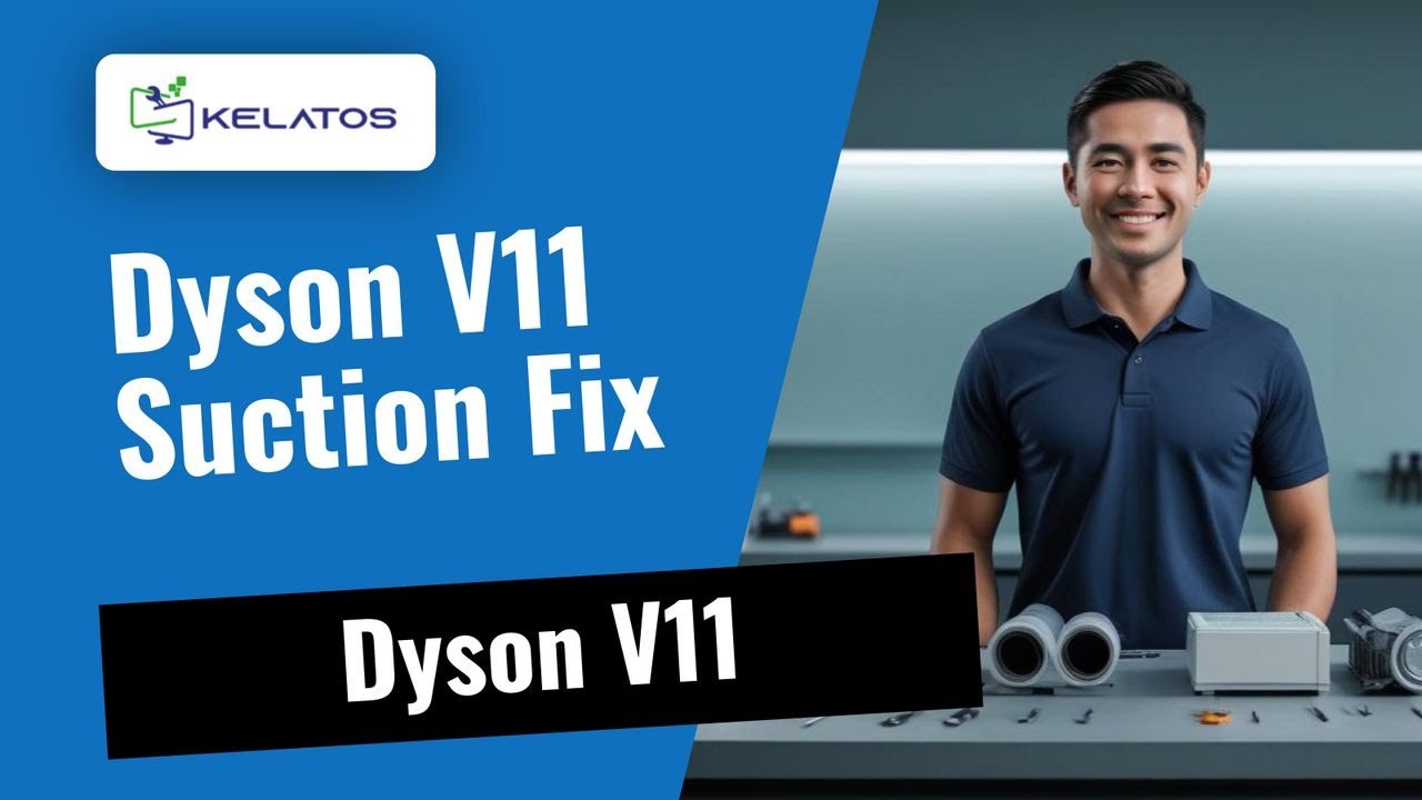 Loss of suction on your Dyson V11? Here's how we fix it 🛠️