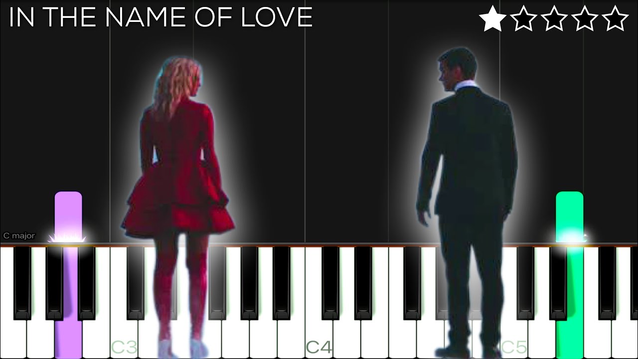Martin Garrix & Bebe Rexha - In The Name Of Love | EASY Piano Tutorial