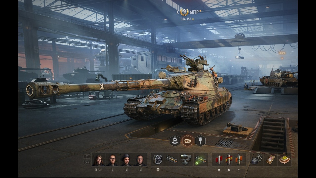 #worldoftanks   60 TP   добиваю отметку