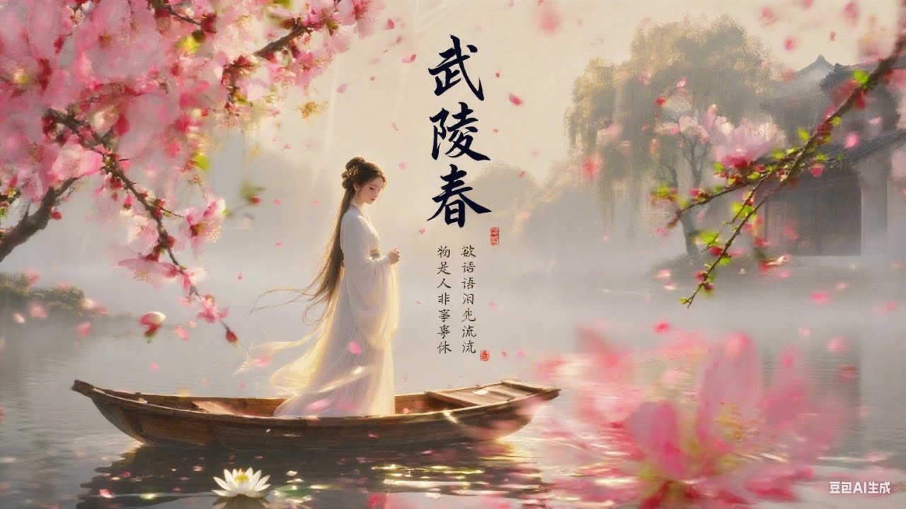 【武陵春 Spring in Wuling】｜唯美古风（Aesthetic GuFeng） – “物是人非事事休，欲语泪先流”