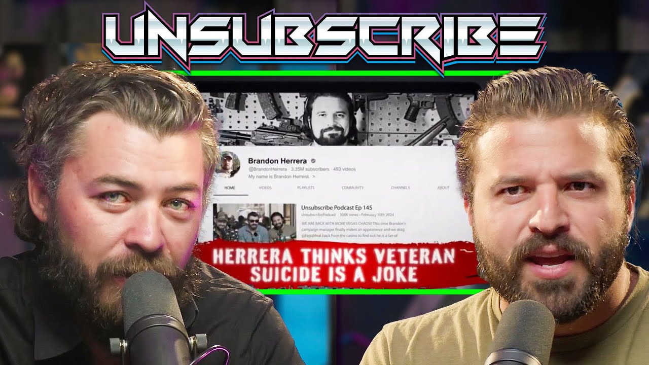 Brandon Herrera Vs The Media ft. Donut Operator & King Trout | Unsubscribe Podcast Clips