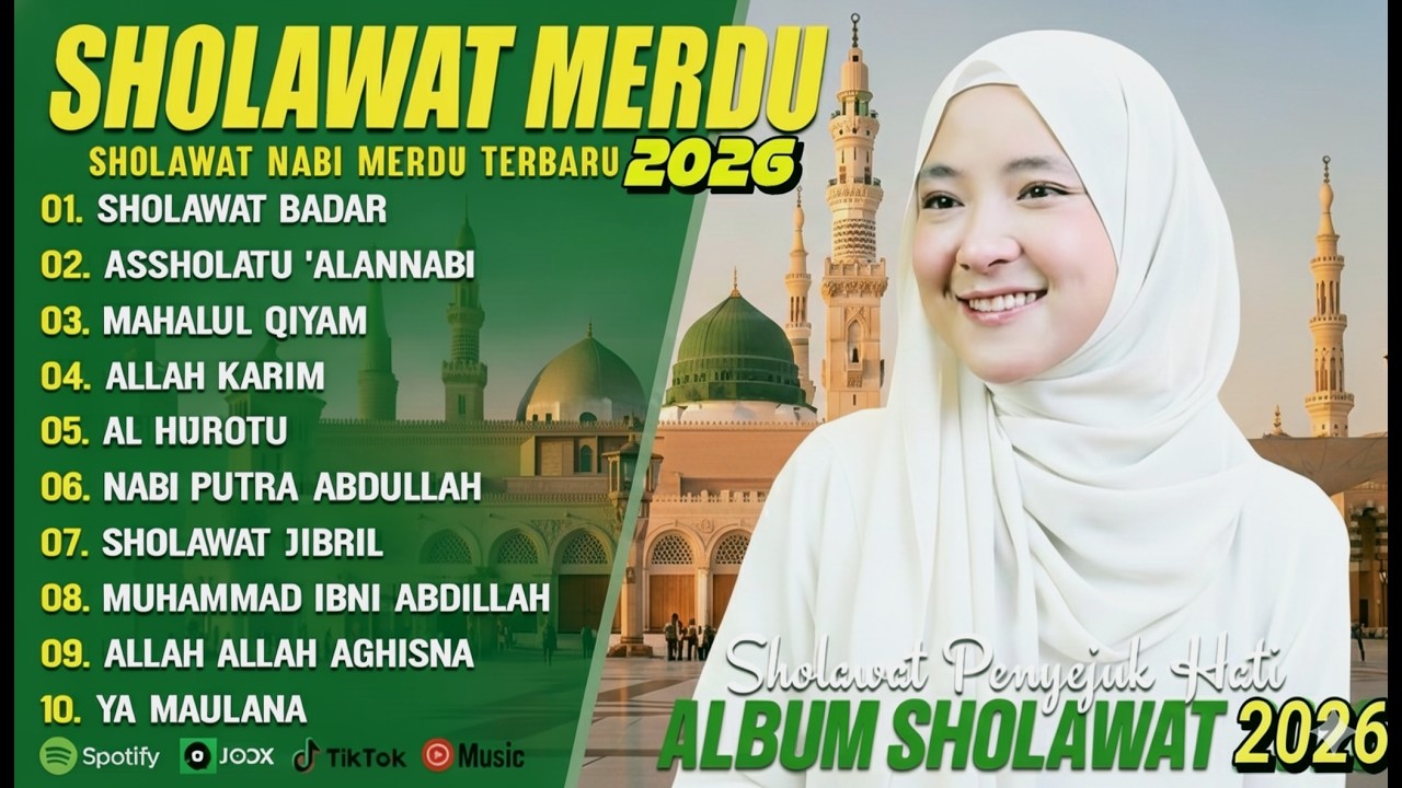 💙ALBUM TERBAIK NISSYA SABYAN 2026💙 LAGU SHOLAWAT NABI MERDU TERBARU 2026 HITS💙