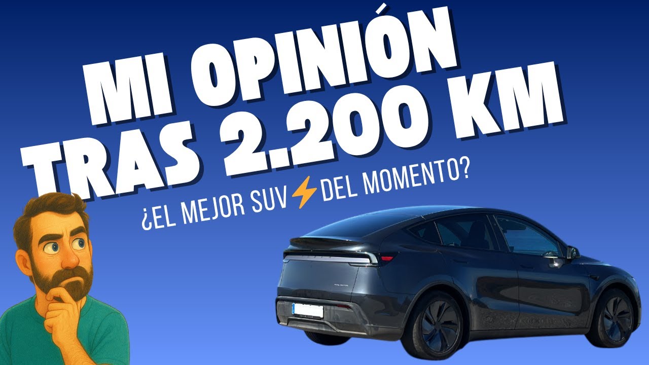 Mi opinión tras 2.200 km con el Tesla Model Y Juniper: consumo, autonomía y sensaciones reales ⚡️