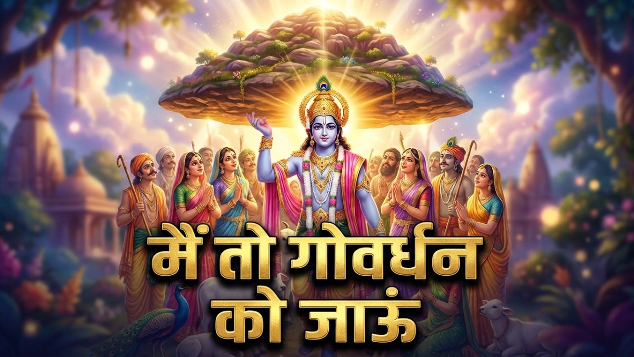 गोवेर्धन पूजा स्पेशल | मैं तो गोवेर्धन को जाऊं मेरा वीर नाय माने  मेरो मनवा | MainToGoverdhanKoJaoun