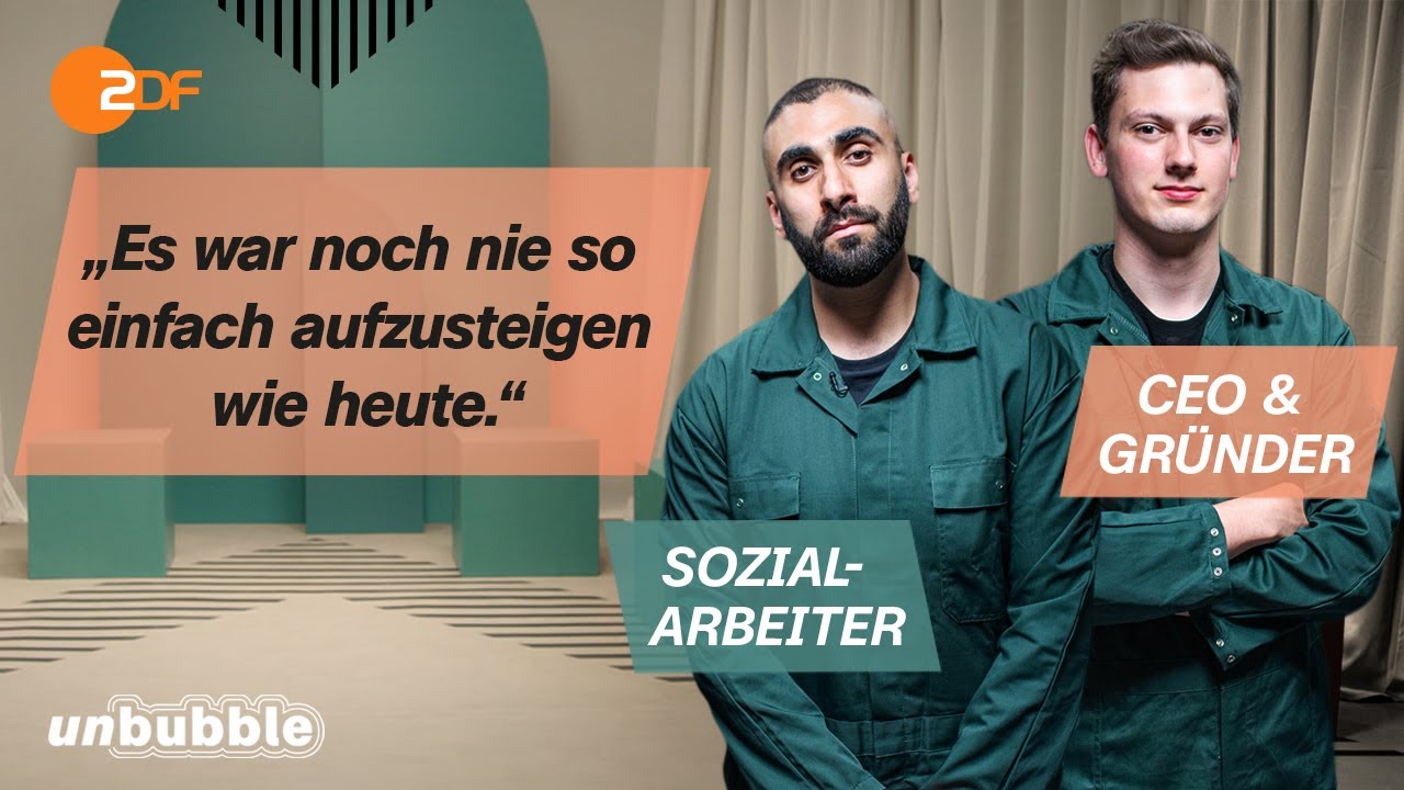 Wie ungerecht ist Deutschland? Sozialarbeiter trifft CEO I Sag's mir | unbubble