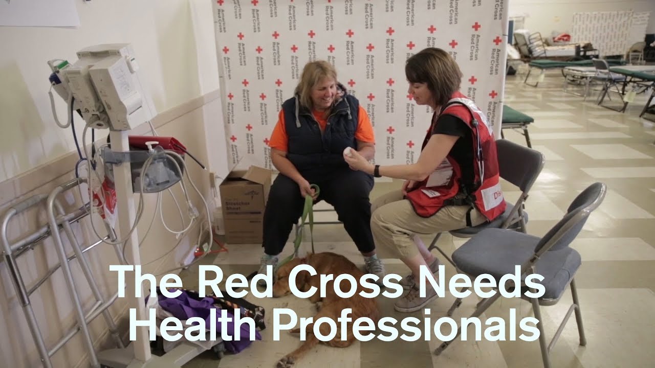 The Red Cross Needs Health Professionals