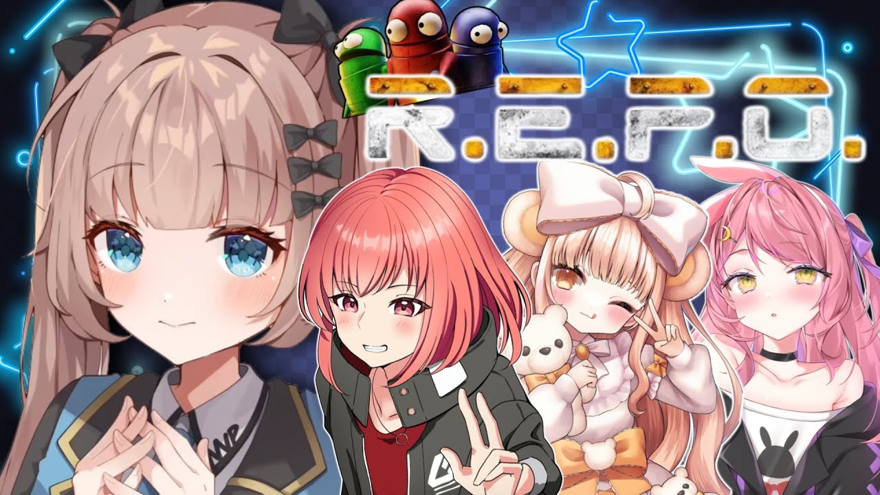 【 #repo 】お久しぶりのこのゲーム！【#夢巳なつめ  #vtuber #初見歓迎  】