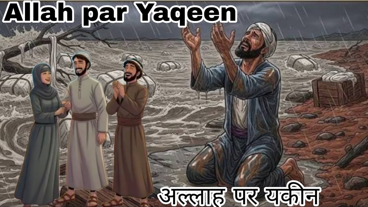 Allah par Yaqeen || Urdu Islamic Animation Moral Stories || #viral #youtuber #video 