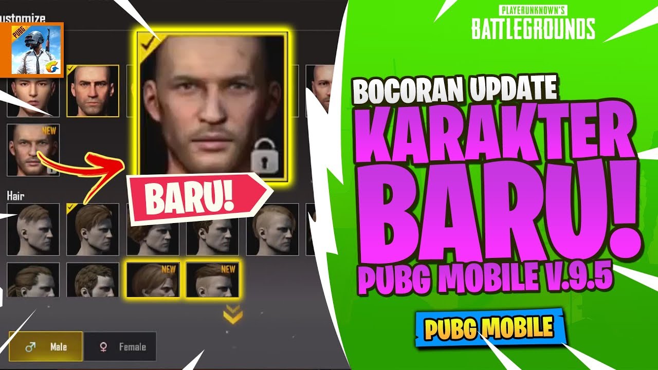 KARAKTER BARU! Gue Bahas Lengkap Bocoran Update PUBG Mobile v.9.5