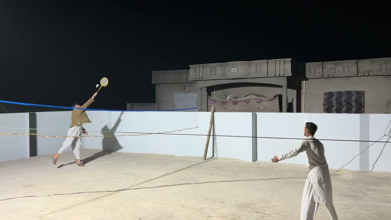 Cheri Chaka Competition💪| Sammar VS Hamza| Game On Hai|#game #badminton #exercise 