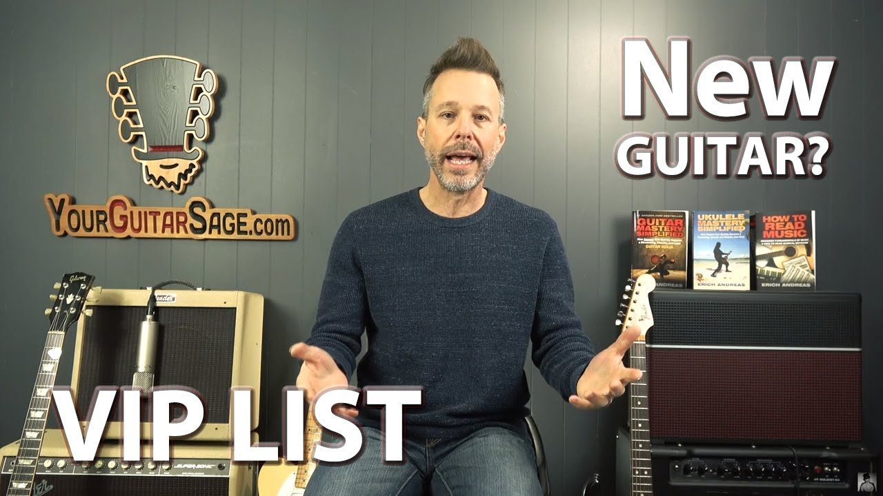 VIP List YourGuitarSage - Watch For Full Details
