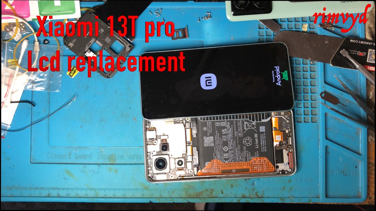 Xiaomi 13T Pro ,how to disassembly ,display replacement