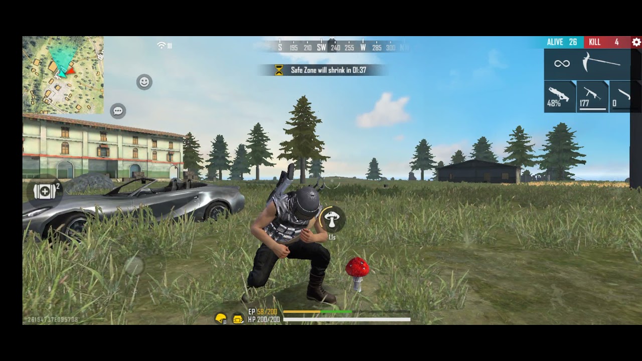 Free fire max me mushroom kese khate hen