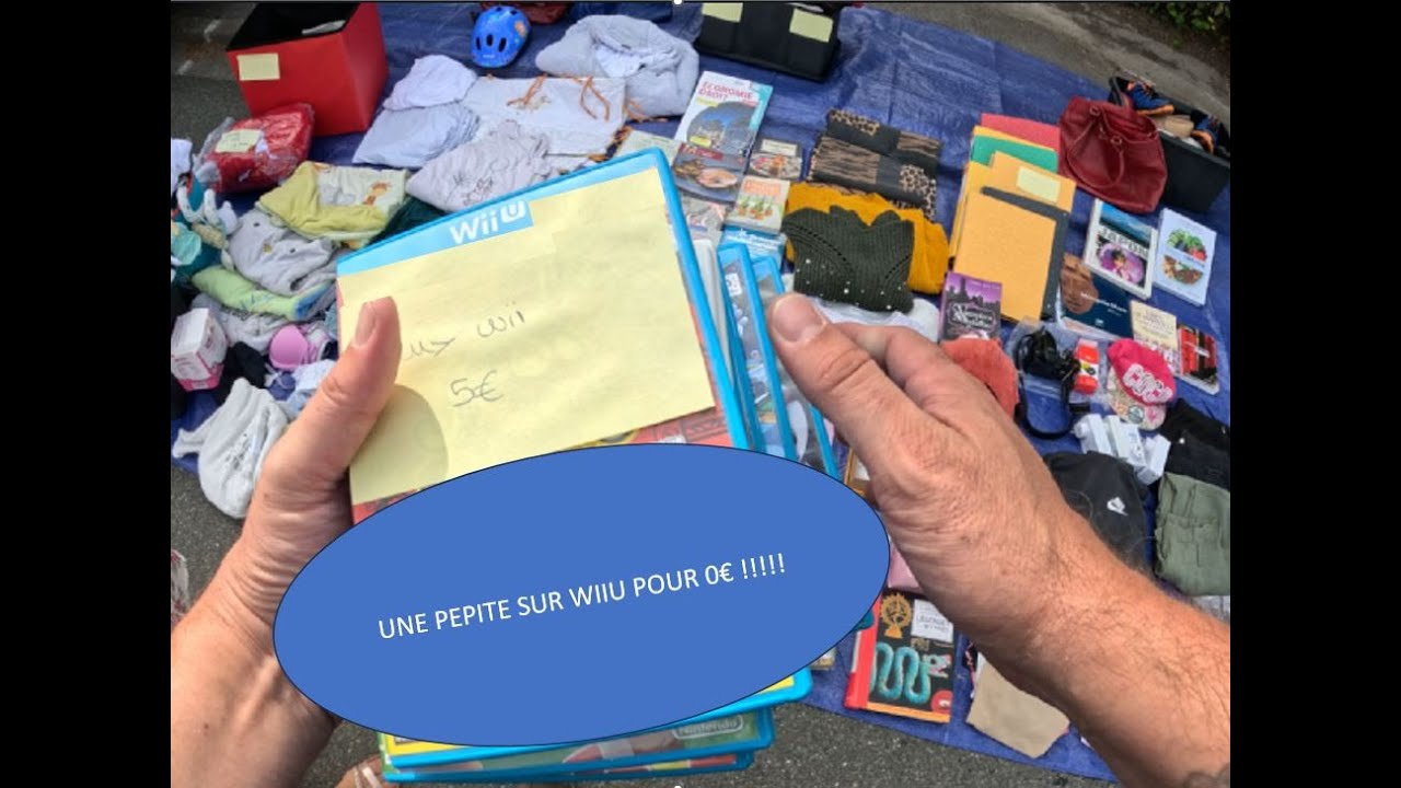 UN JEU RARE SUR WIIU J AURAI JAMAIS PENSE TROUVER CE JEU EN VIDE GRENIER SURTOUT POUR 0€ !!!!!!!