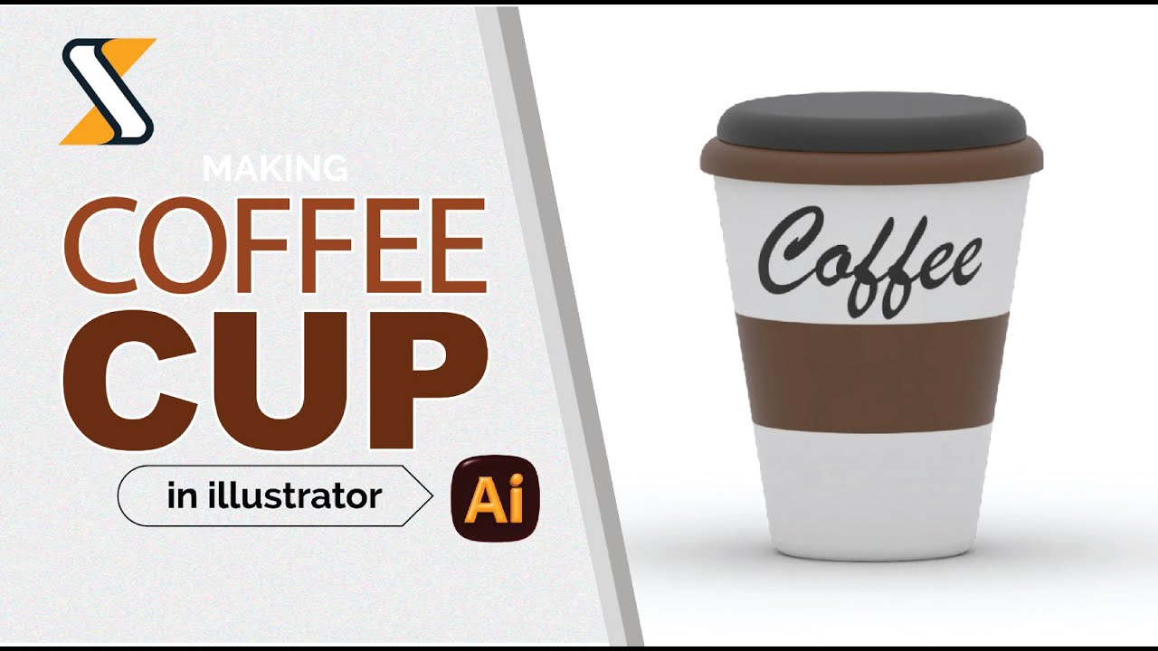Coffee Cup Design in Illustrator | Step-by-Step Guide