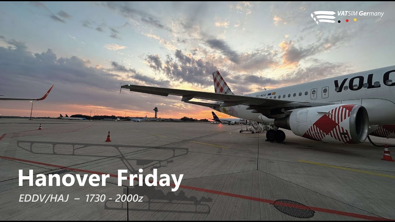 VATSIM ATC - EDDV Hannover 16.08.2024 