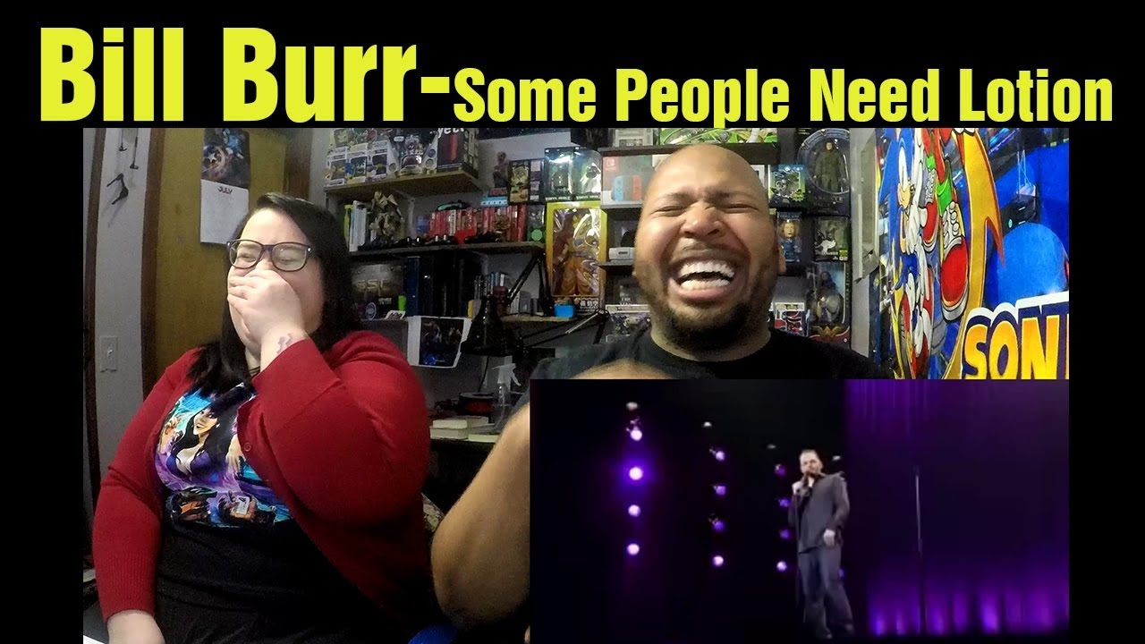 React to Bill Burr Some People Need Lotion (Reaction)