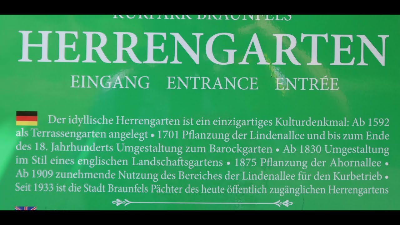 Die Stadtmauer von Braunfels (2) - Wir erforschen den Herrengarten