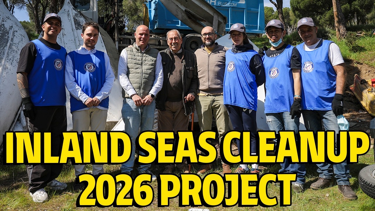 Atl&eacute;tico de Madrid Foundation removed more than 60 abandoned vessels in San Juan Swamp's enviroment
