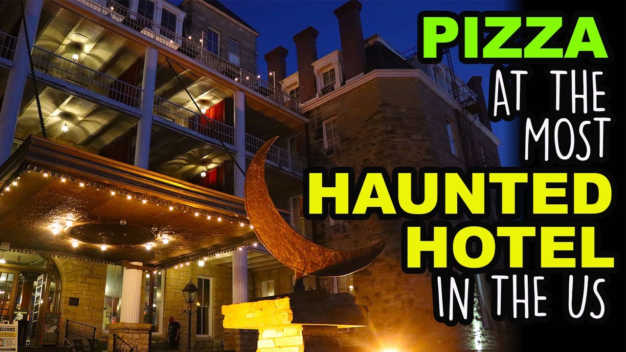 SkyBar Gourmet Pizza At The Haunted Crescent Hotel In Eureka Springs, AR