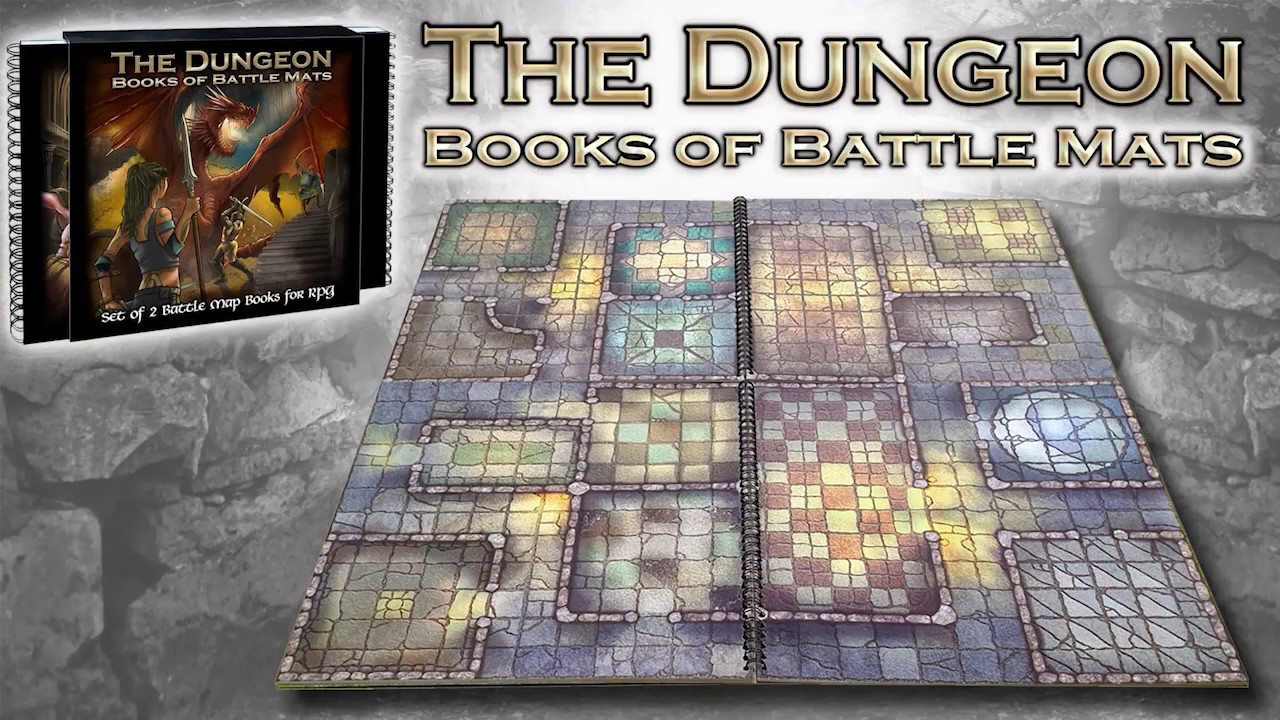 The Dungeon Books of Battle Mats