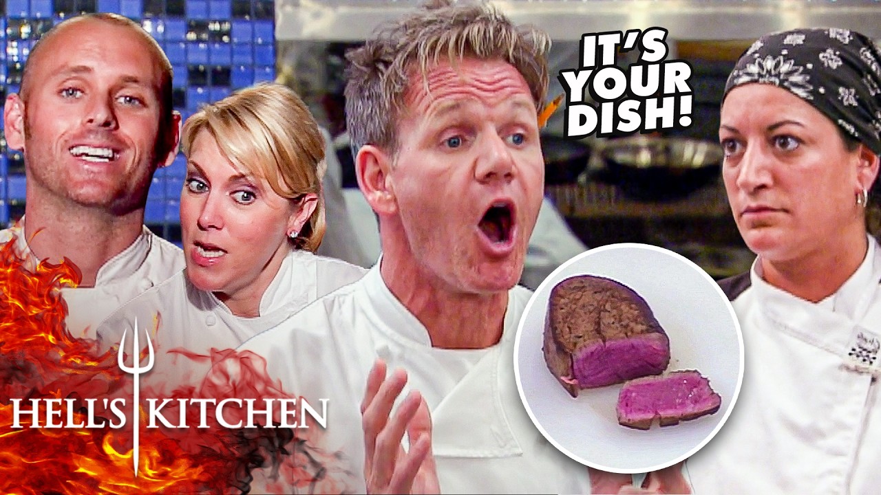 Chef Ramsay & The Sous Chefs Demolish the Black Jackets in Service | Hell's Kitchen
