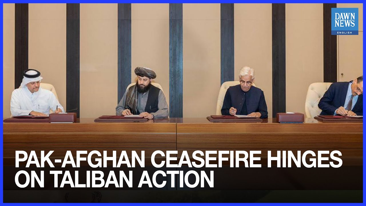 Pak-Afghan Ceasefire Hinges on Taliban Action, Says Pakistan Defence Minister | Khawaja Asif