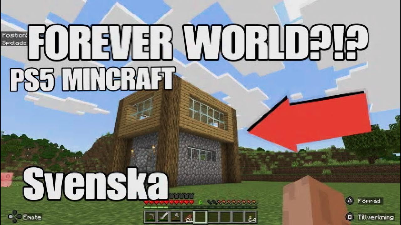STARTING THE FOREVER-WORLD MINECRAFT svenska  