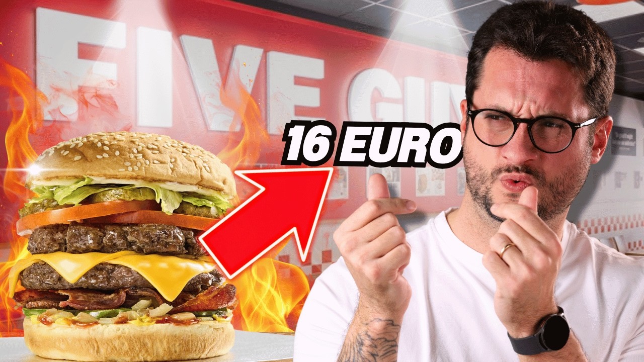 Five Guys: ingredienti top, packaging da cane