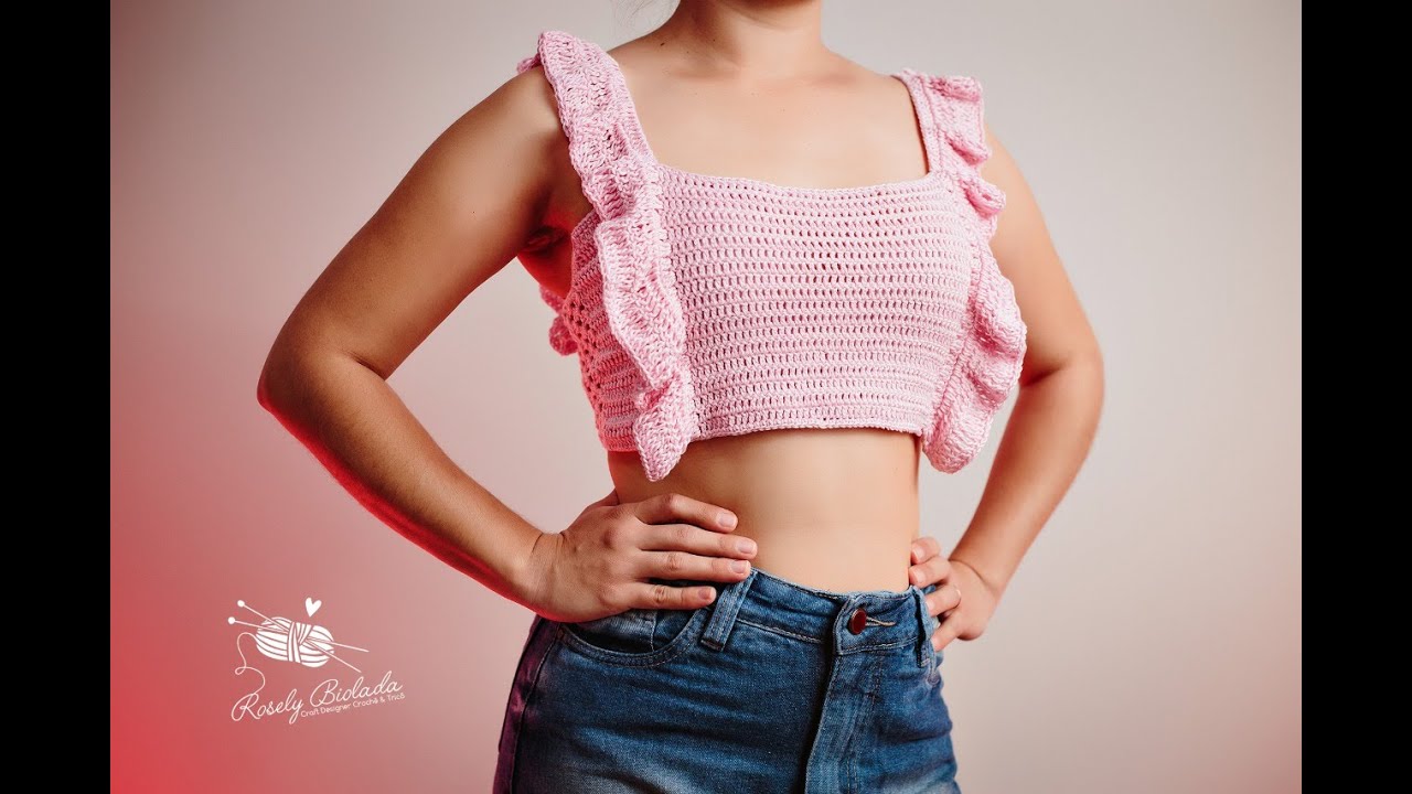 Cropped de Crochê Penélope