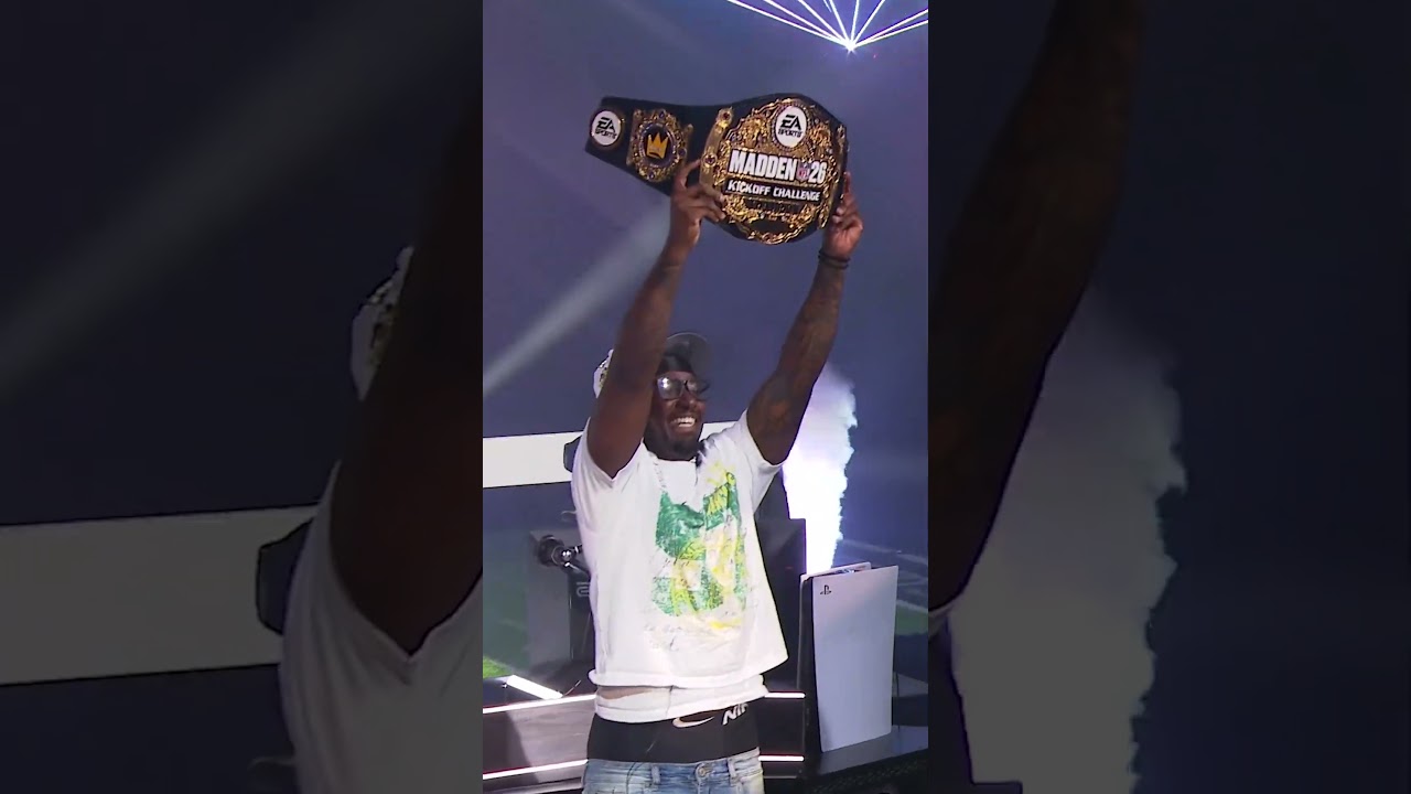 POV: You Just Won A $150K Madden Tournament 🏆 #Madden26