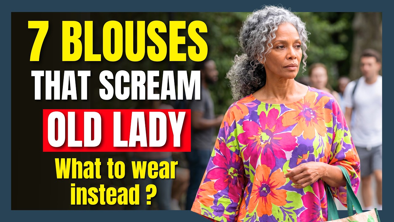 7 Blouse Mistakes Black Women Over 60+ Must STOP Making NOW! &mdash; (They're Silently Aging You)